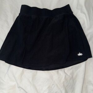 ALO Yoga Black Mini Skirt